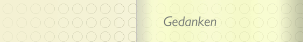 Gedanken